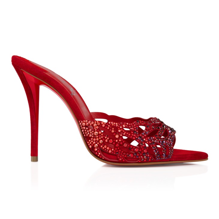 Christian Louboutin Lasera Strass Mule - Image 4